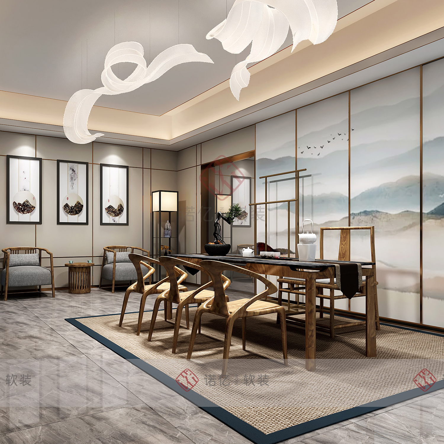 万科·观承别墅二期合院